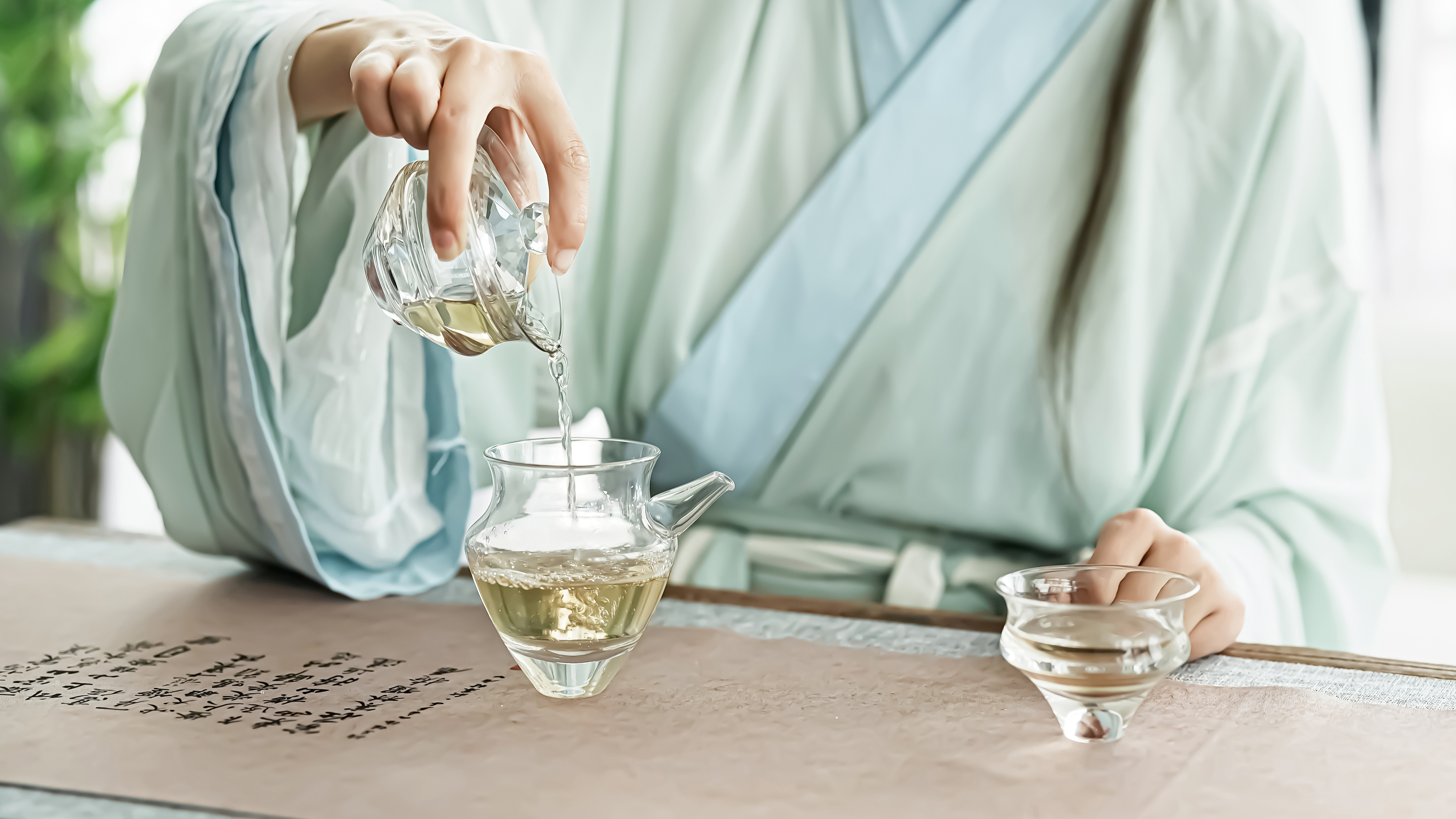 明镜止水水晶茶器系列