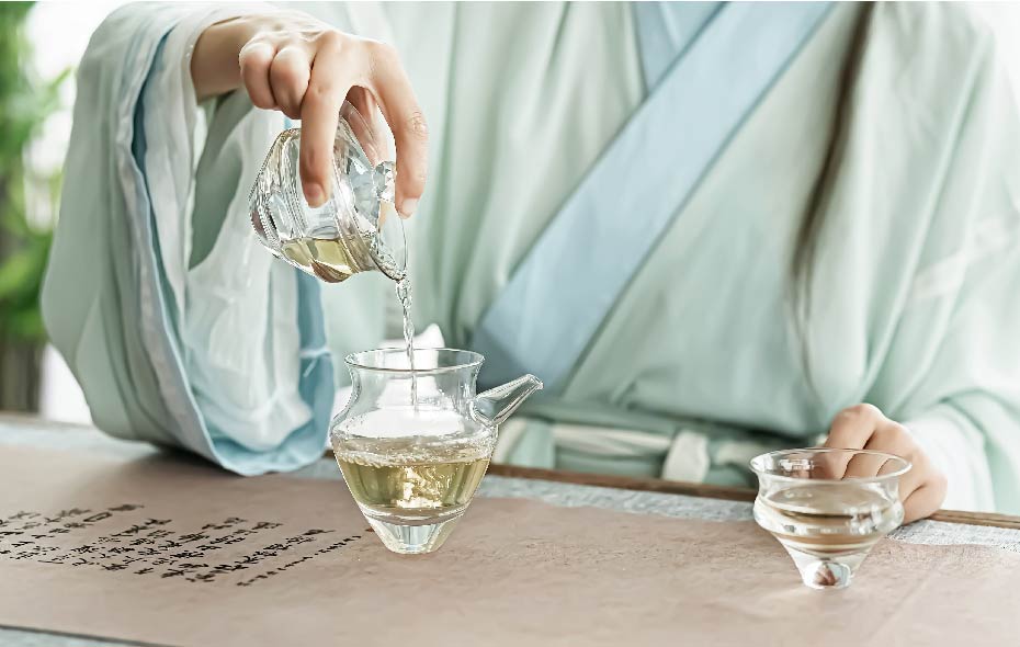 明镜止水水晶茶器系列