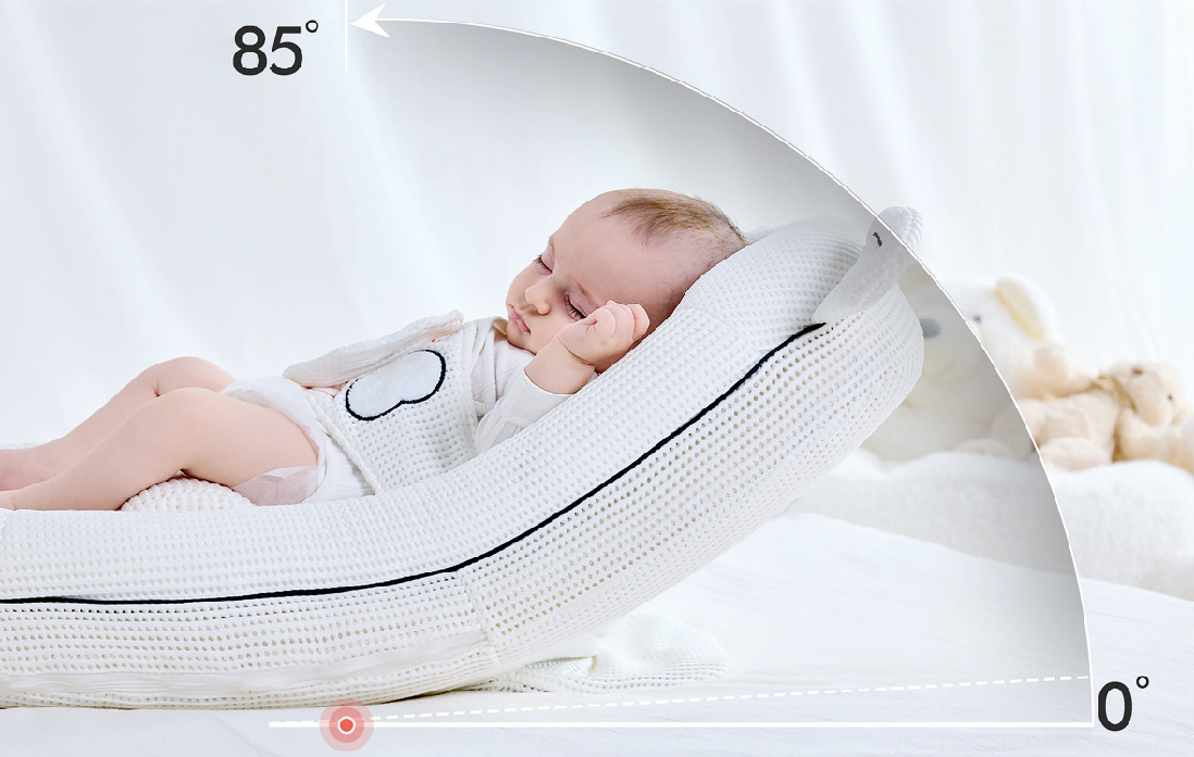 Lovemami无极调节防吐奶床中床