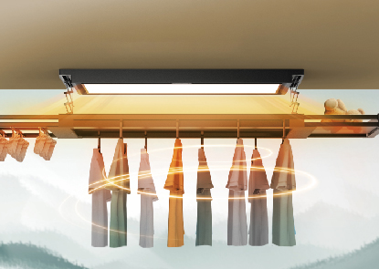 好太太全嵌隐藏晾衣机